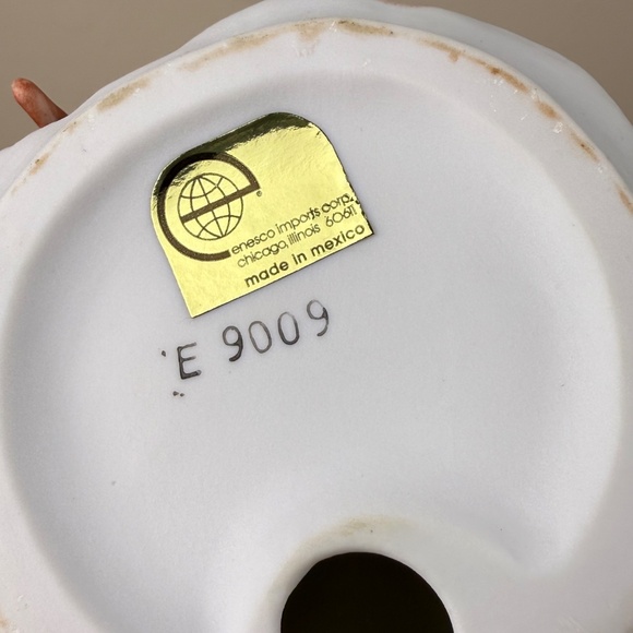 Vintage Enesco Victorian Lady Figurines | E1410 & E9009 | Made in Mexico - Picture 15 of 15